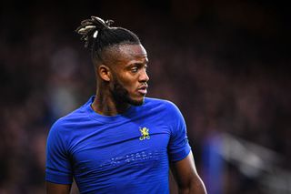 Michy Batshuayi (23) of Chelsea during the FA Cup match between Chelsea and Nottingham Forest at Stamford Bridge, London on Sunday 5th January 2020.