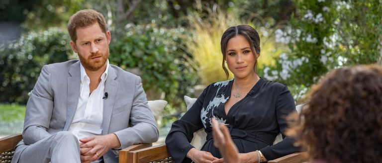 Oprah Winfrey interviews Prince Harry and Meghan Markle on A CBS Primetime Special