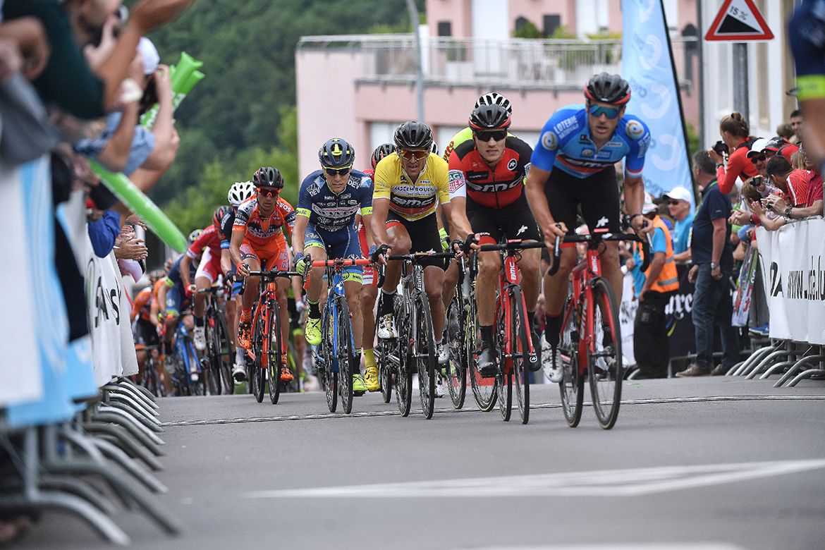 The Tour de Luxembourg peloton