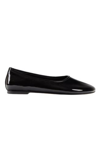 Rina Flat, Black Patent