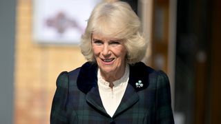 Camilla, Duchess of Cornwall visits CS Lewis Square on day 2 of their visit to Northern Ireland
