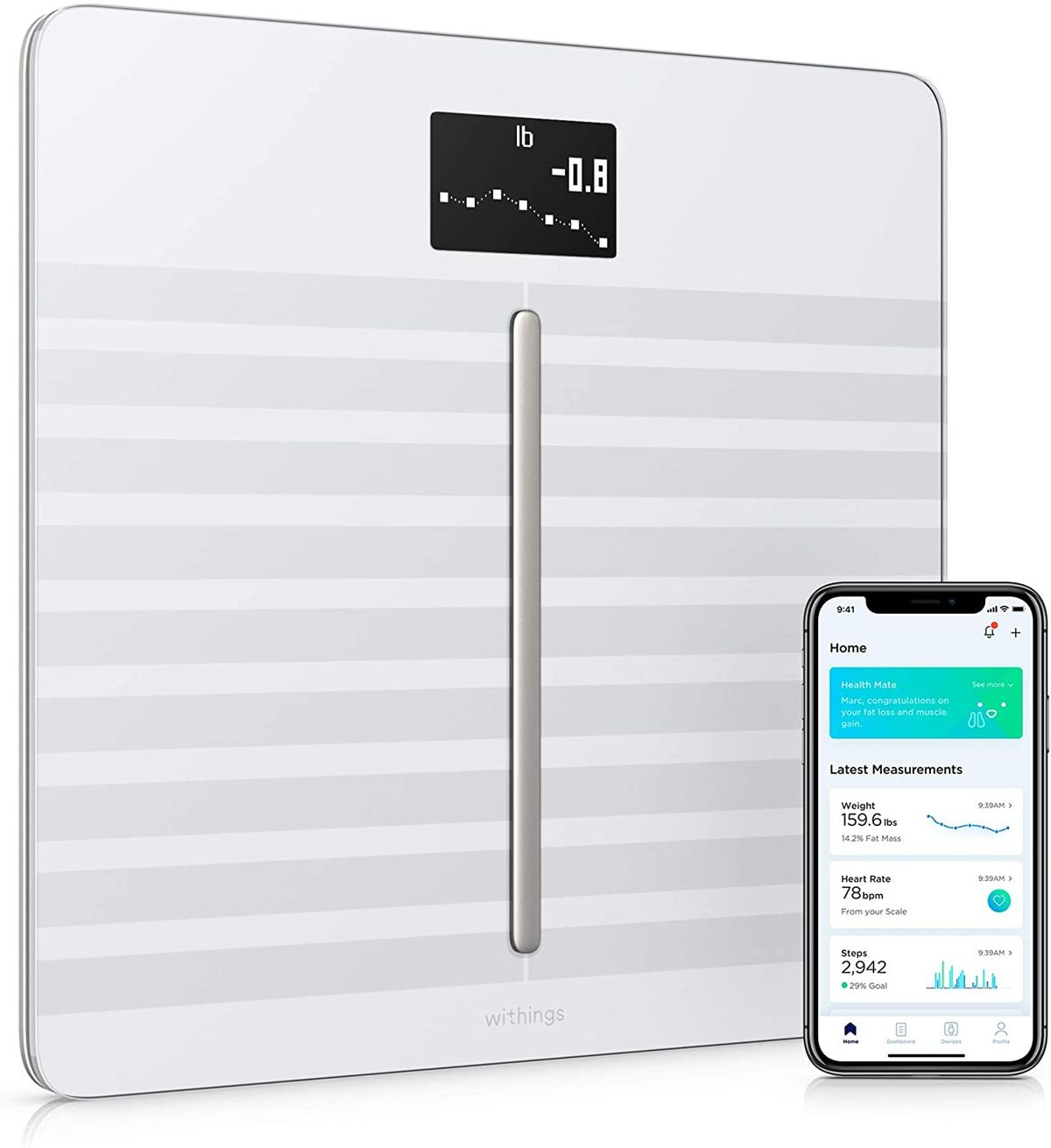 Enjoy a $30 discount with the Withings Body+ Smart Scale deal this