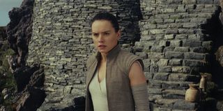 Rey in Star Wars: The Last Jedi