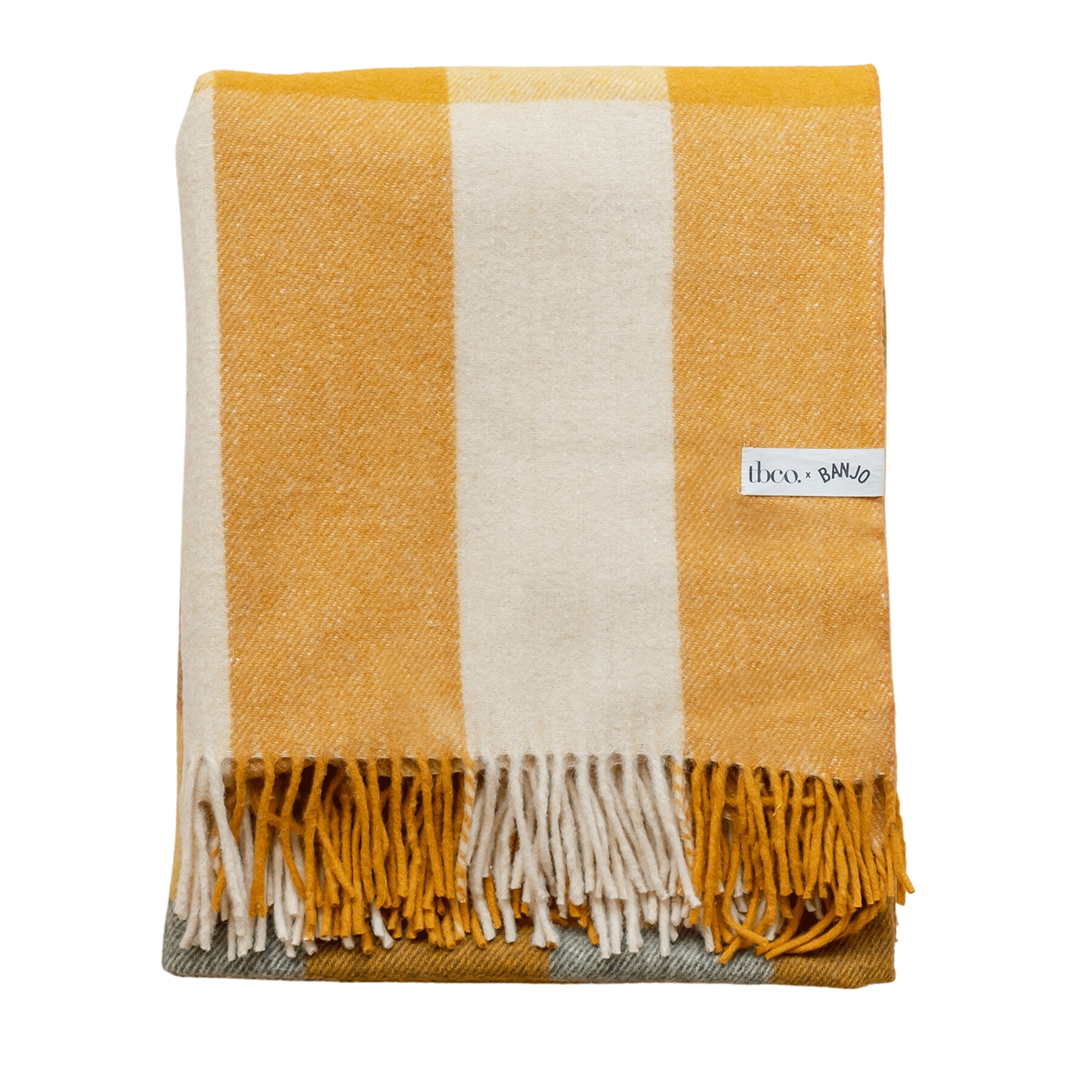 Yellow wool blanket