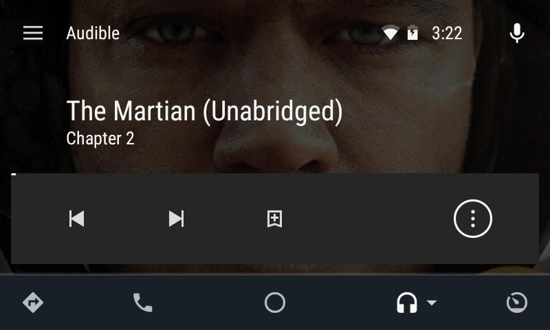 Audible on Android Auto