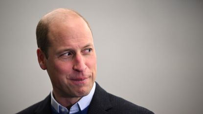 Prince William on a visit to Manchester