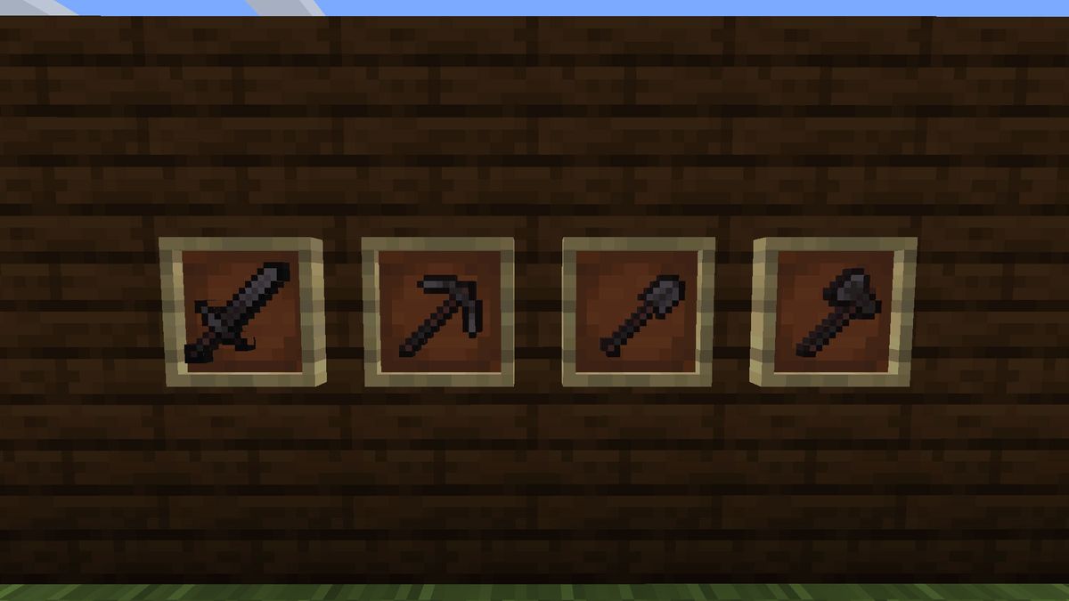 How to make an Enchanted Wooden Sword in Minecraft