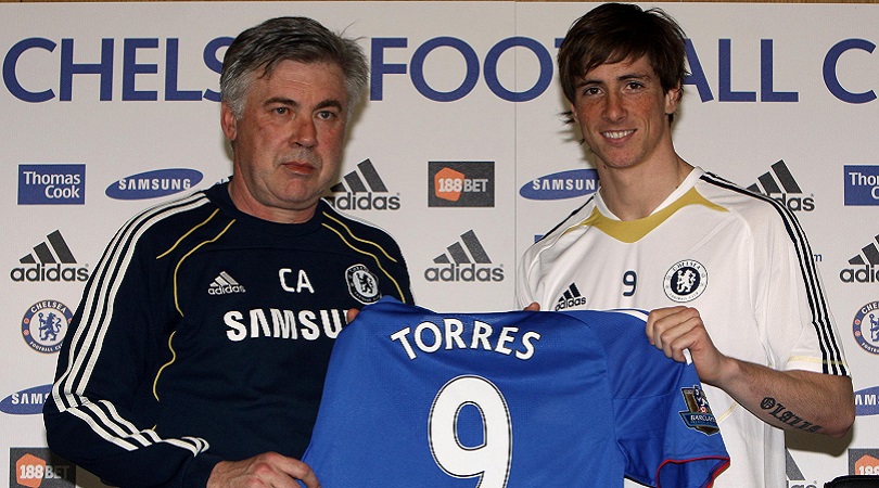 2. Fernando Torres, Liverpool to Chelsea, £50m (2011)