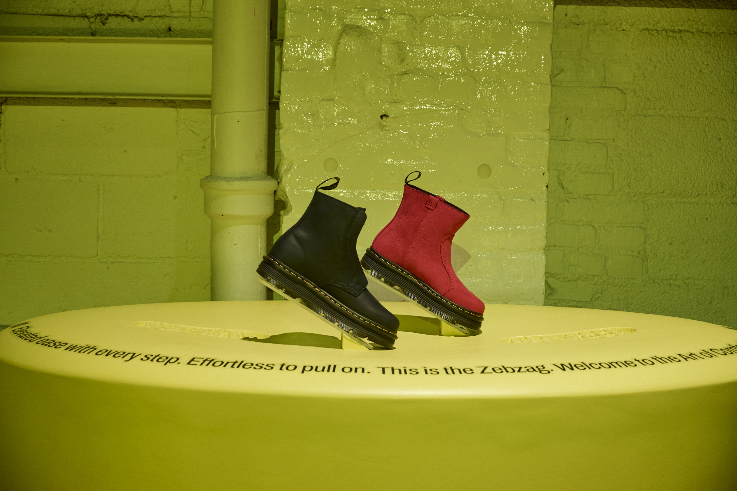 Dr. Martens Zebzag boots