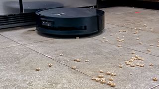 Ecovacs Deebot Omni X8 cleaning cereal