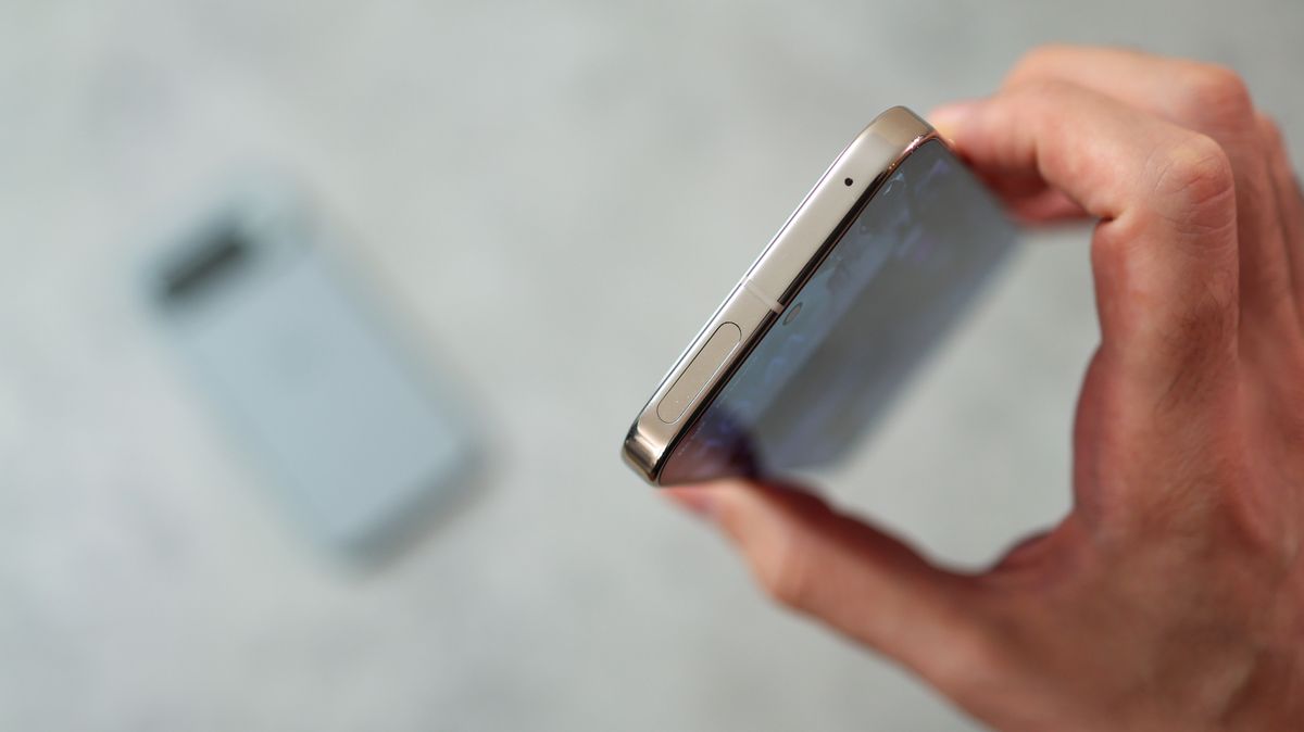 A photo of the Google Pixel 9 Pro and 9 Pro XL