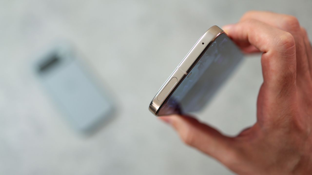 A photo of the Google Pixel 9 Pro and 9 Pro XL