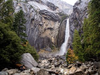 Lower Yosemite Fall.
