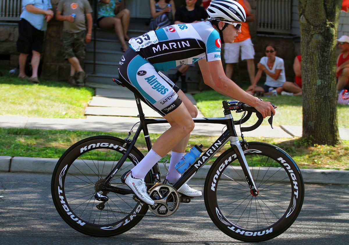 Chris Meacham (Airgas Safeway) did a lot of work today for the team.