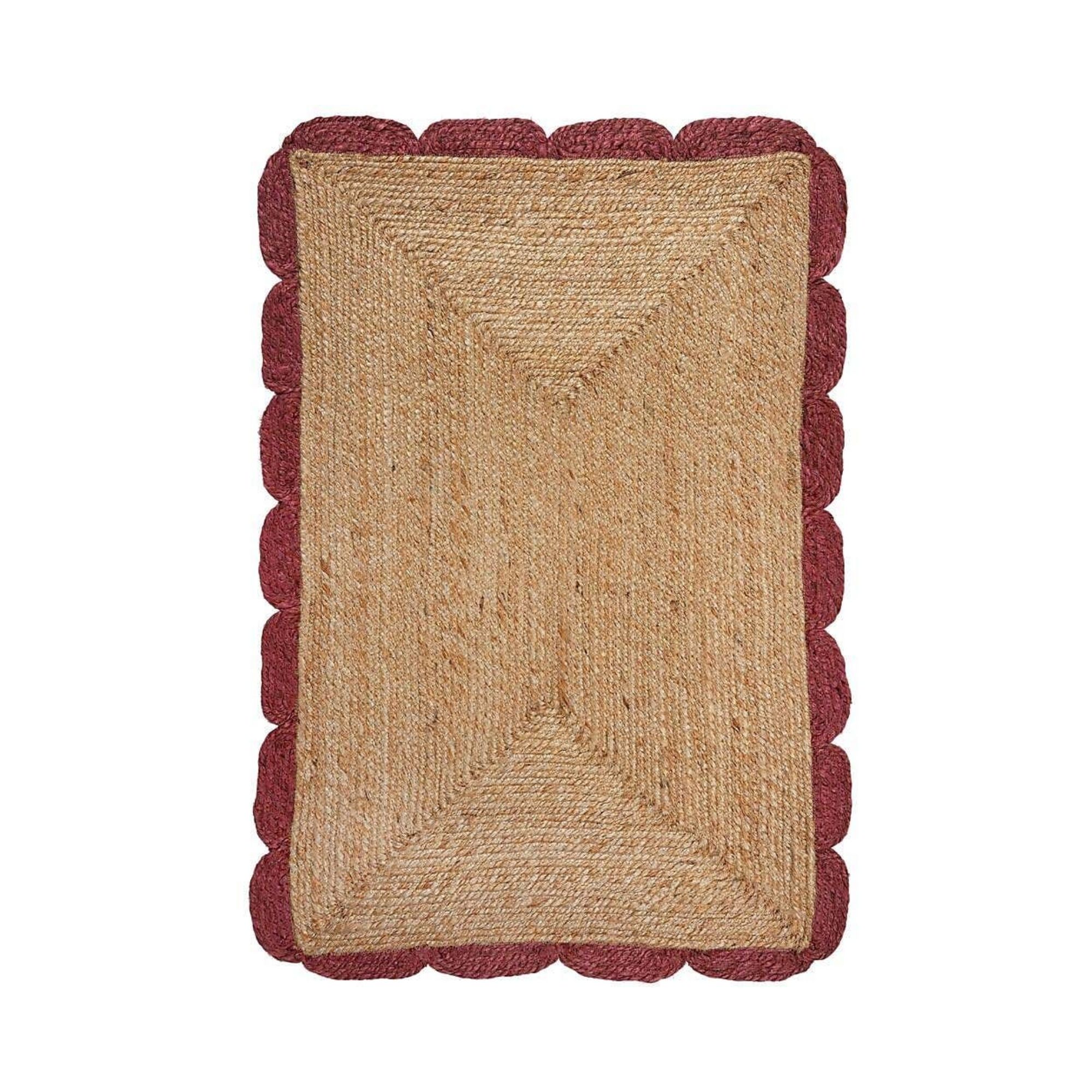 Churchgate Scallop Jute Doormat