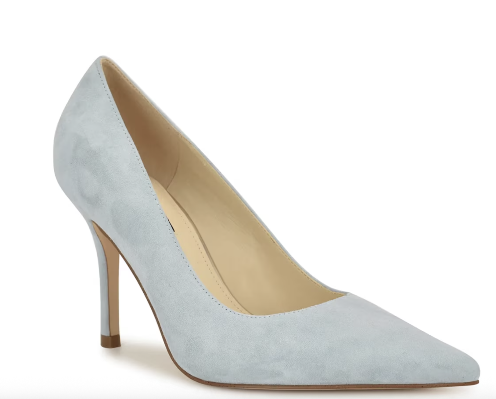 Nine West baby blue pumps