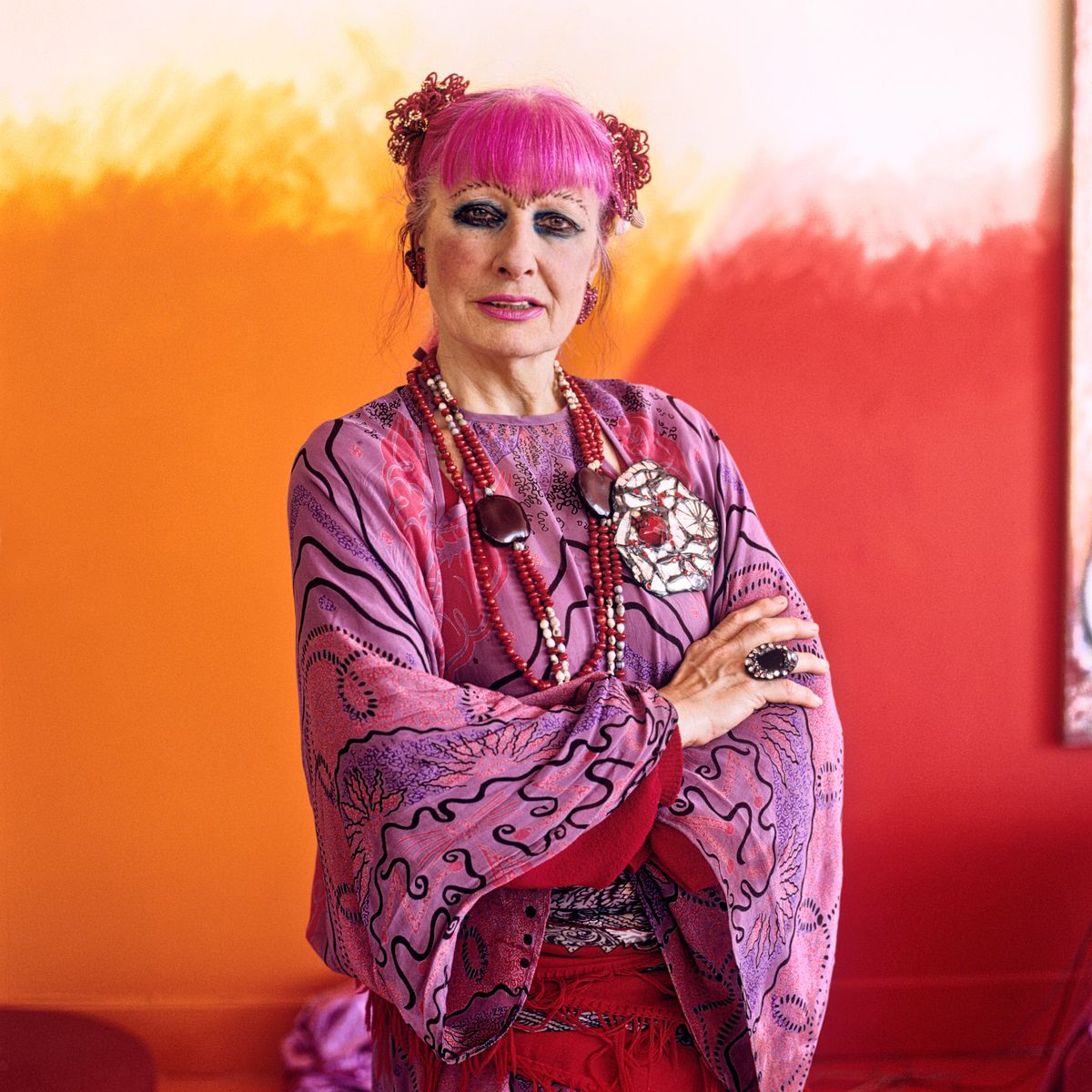 Collection capsule Floor_story de Zandra Rhodes