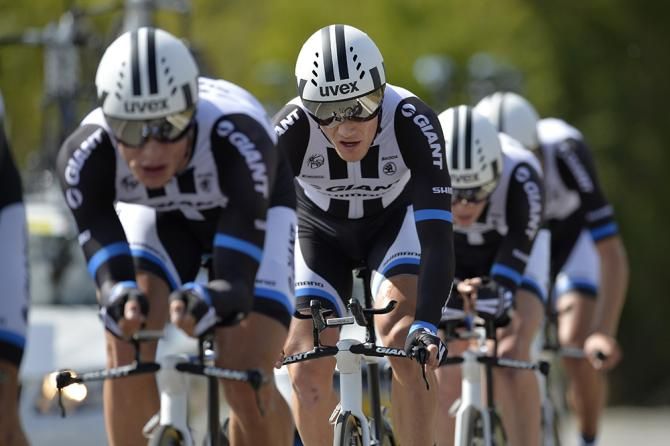 Giant-Shimano during the TTT