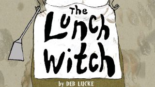 The book cover from The Lunch Witch.