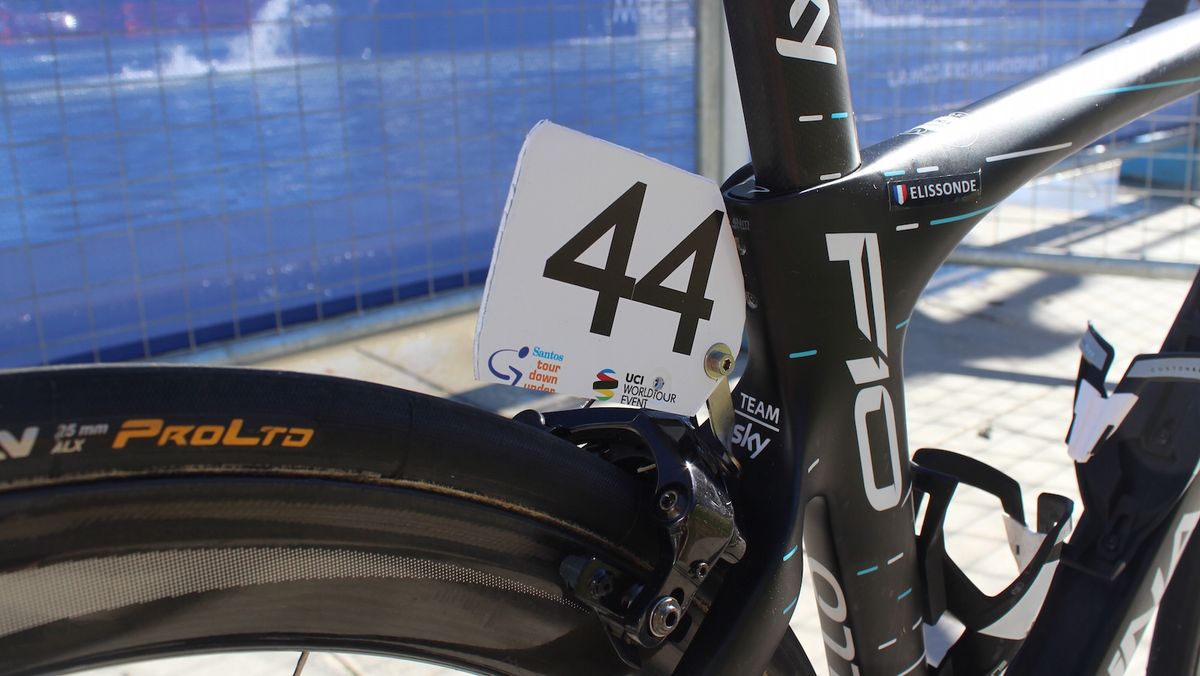 A look at the Dura-Ace 9100 rear brake