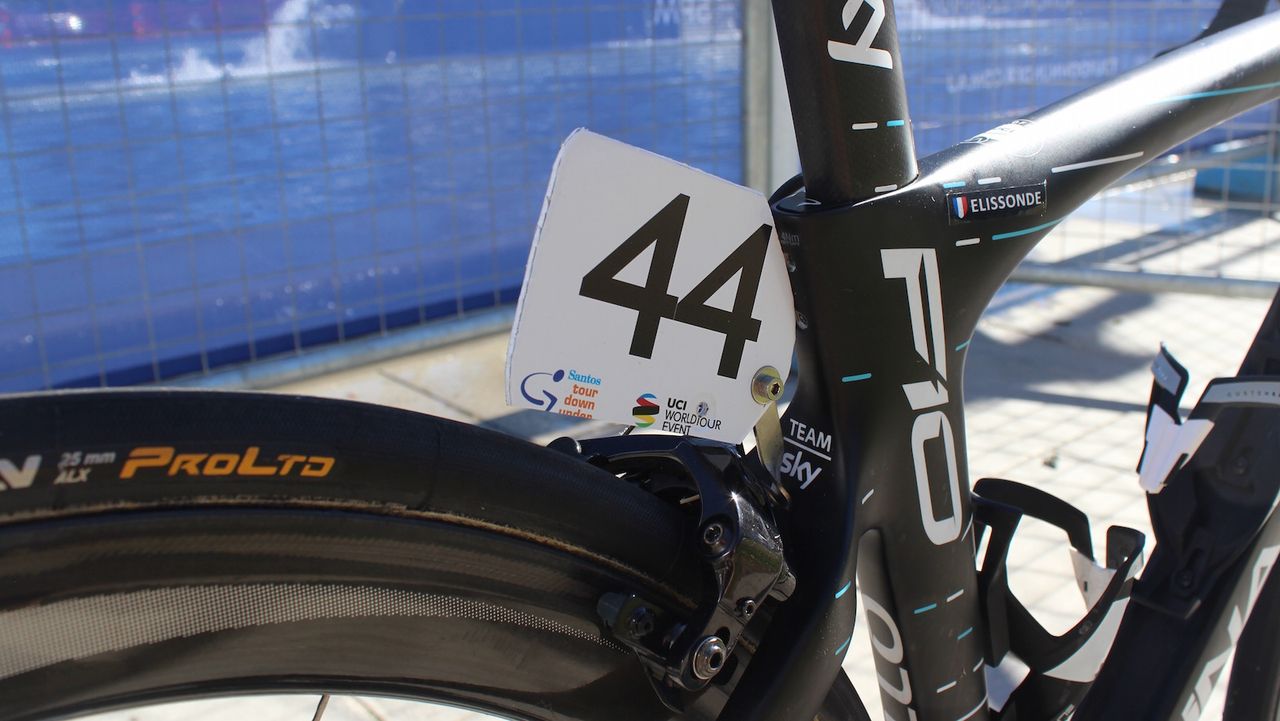 A look at the Dura-Ace 9100 rear brake