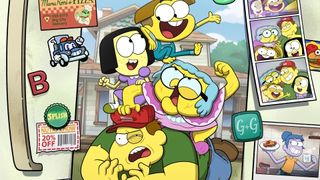 Big City Greens key art features Cricket and his family