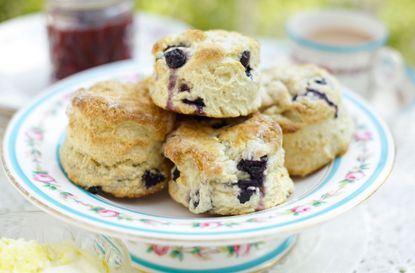 blueberry scones