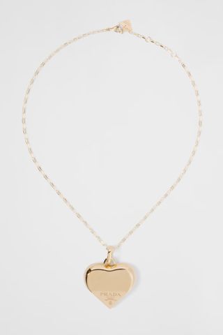 Prada Eternal Gold Medium Pendant Necklace