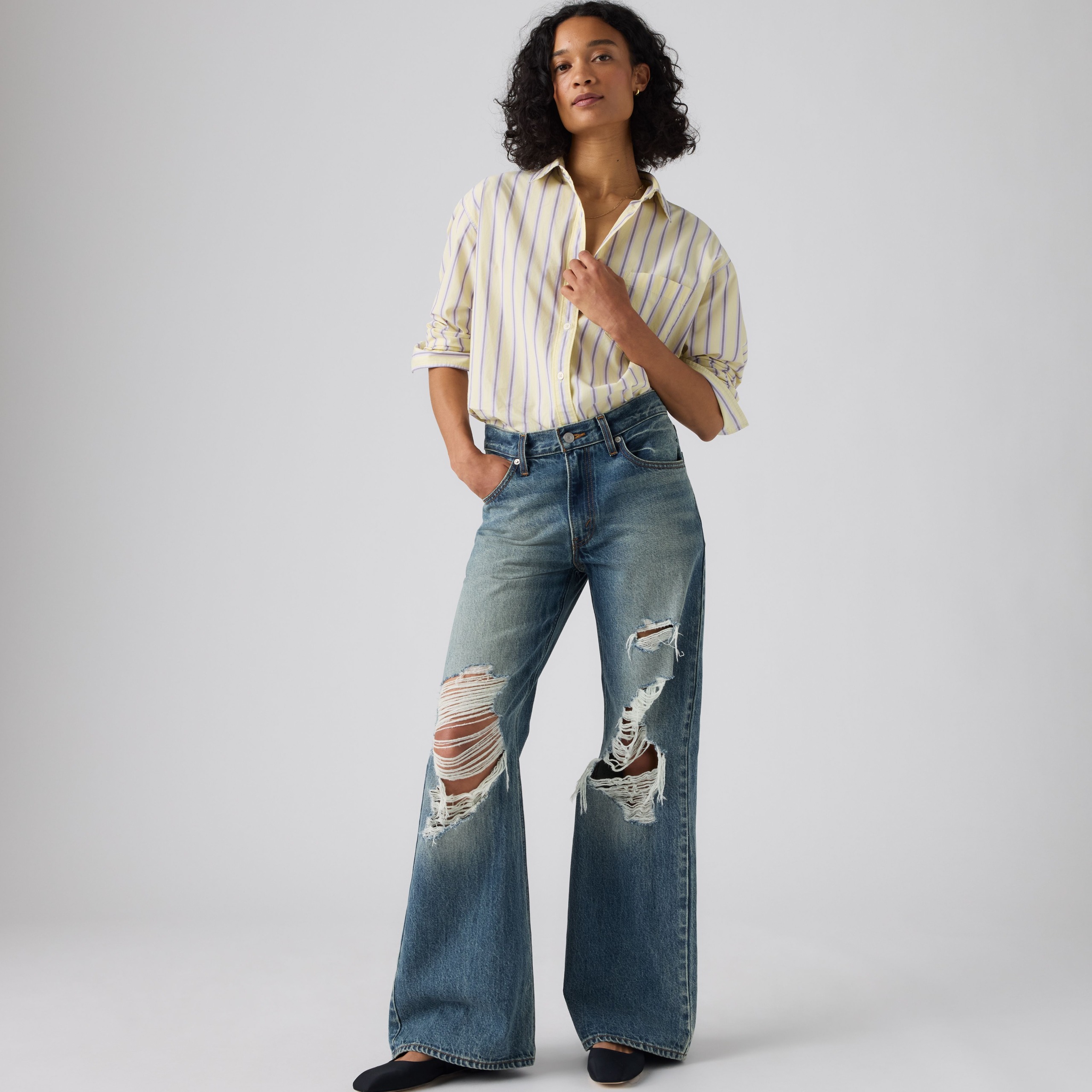 Loose Boot Women's Jeans