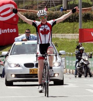 Road race - Hughes solos to victory, earns second Panamerican gold