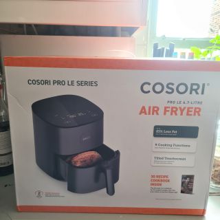 Boxed Cosori Air Fryer on kitchen counter