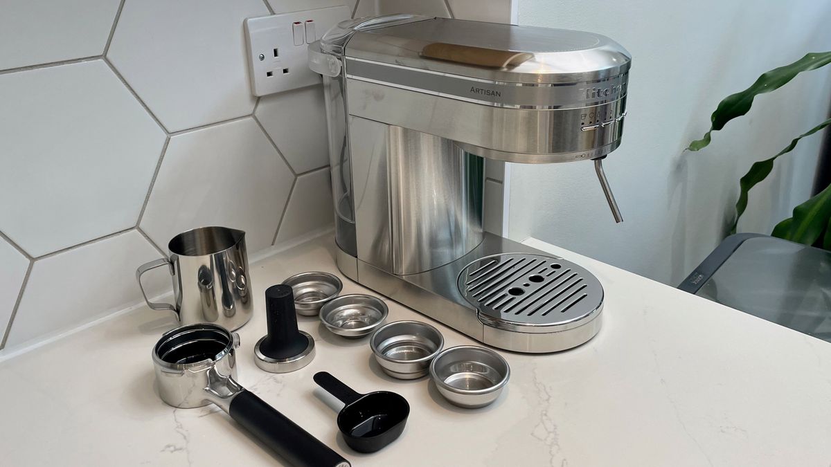 KitchenAid Artisan Espresso Machine KES6503 review TechRadar