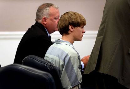 Charleston shooting suspect Dylann Roof in court