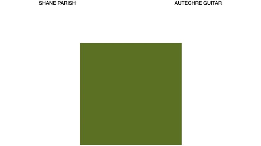 Green square on a cream background