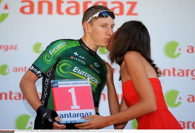 Cyril Gautier (Europcar) was voted most aggressive