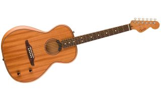 A Fender Highway Series Parlor acoustic guitar