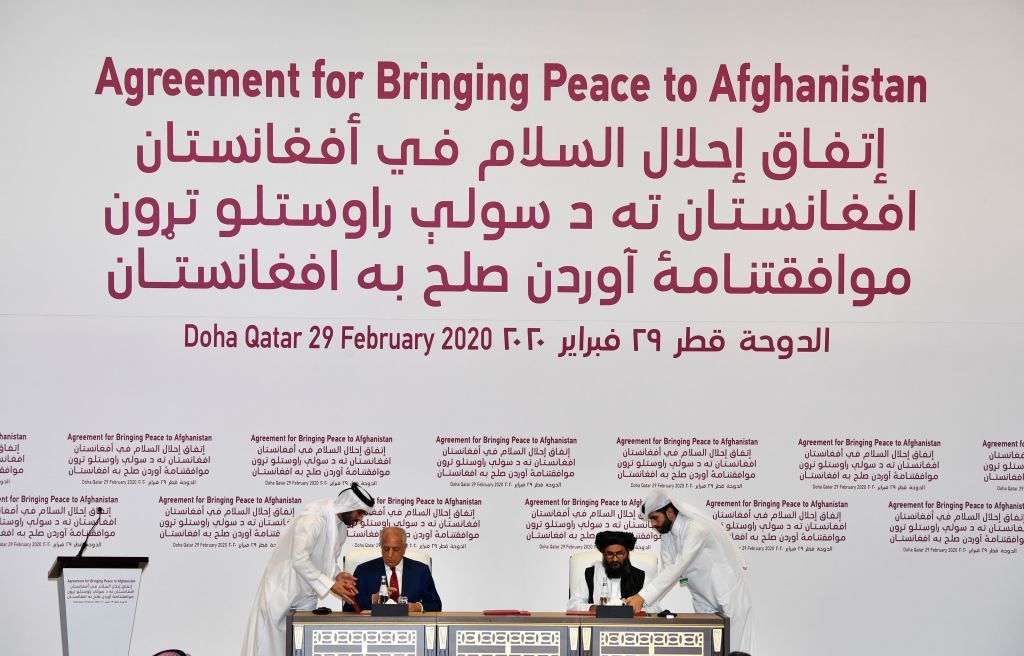 U.S. and Taliban sign peace deal