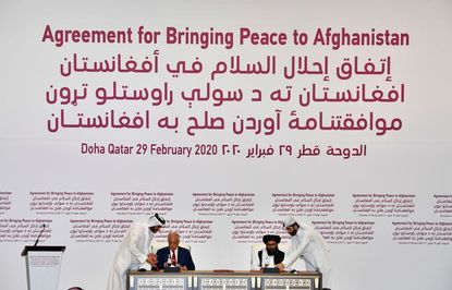 U.S. and Taliban sign peace deal