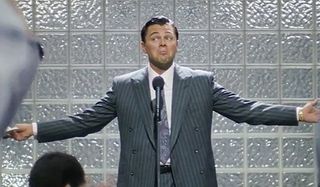 Leonardo DiCaprio as Jordan Belfort, who wasn't really called The Wold Of Wall Street