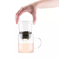 9. Blake Glass Tea Infuser Mug by Pinky Up Was $32.99