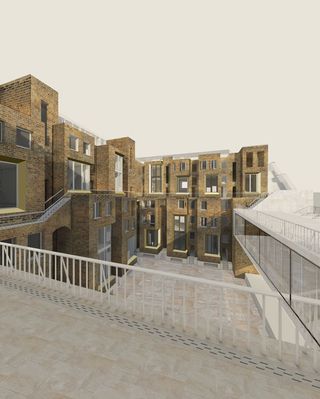 A housing design for a London community