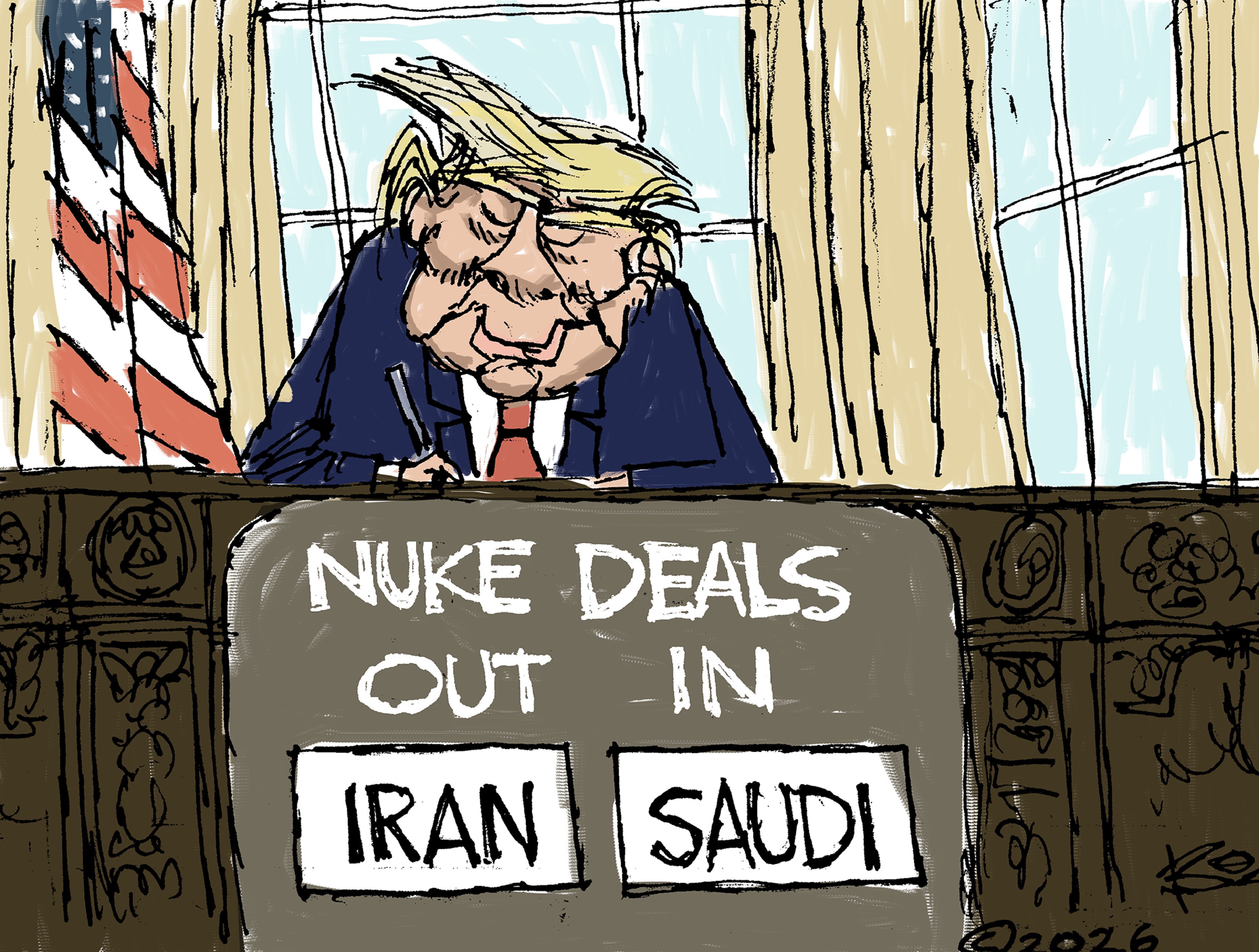 Political Cartoon