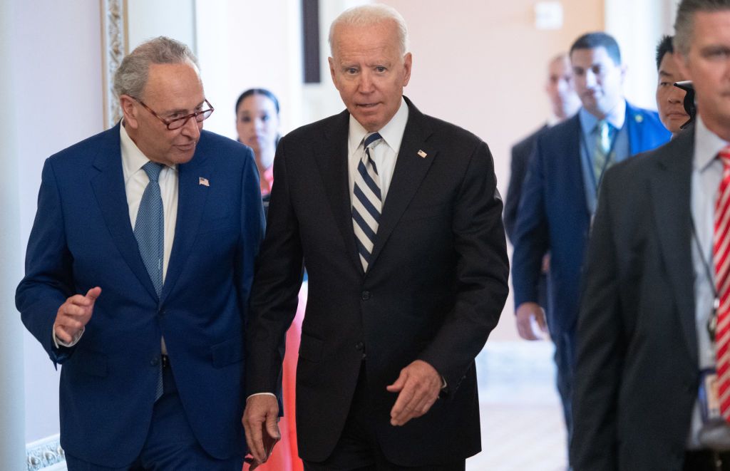 Chuck Schumer, Joe Biden