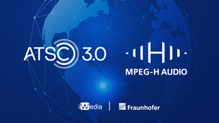 ATSC 3.0 and MPEG-H Audio logos