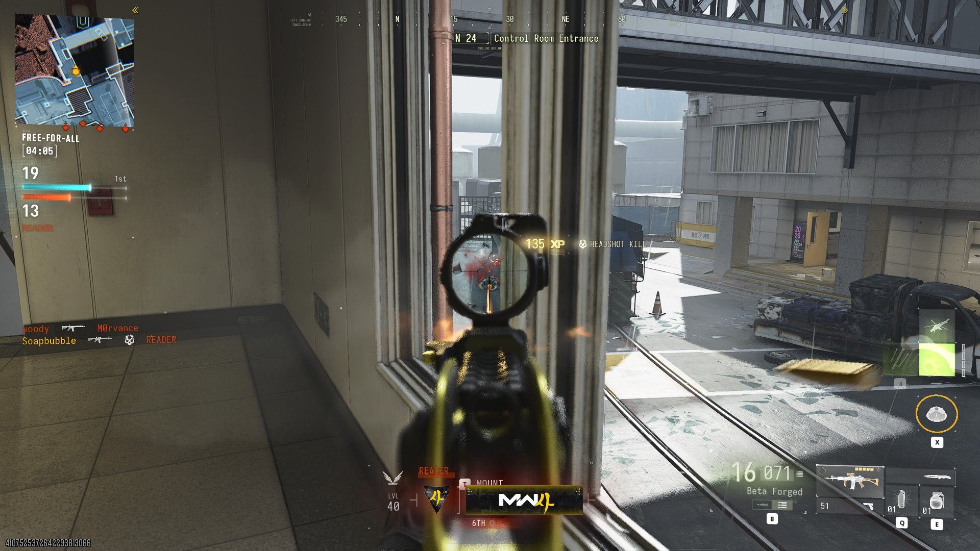 A Call of Duty: Modern Warfare 4 screenshot captured on PC.