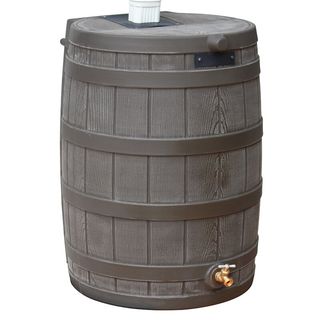 Good Ideas Rain Wizard Whiskey Style Rain Barrel With Overflow and Spigot & Reviews | Wayfair