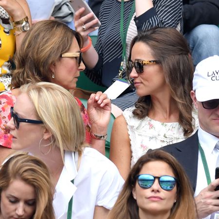Carole and Pippa Middleton attend Wimbledon in 2017