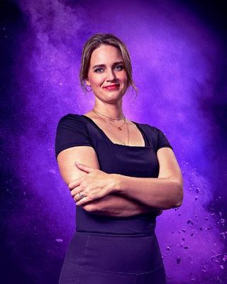 Laura Stucky in key art for The Challenge 40: Battle Of the Eras