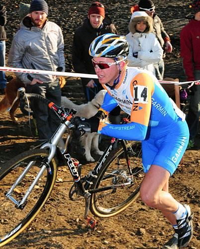 Danny Summerhill (Garmin) on his way to a U23 win