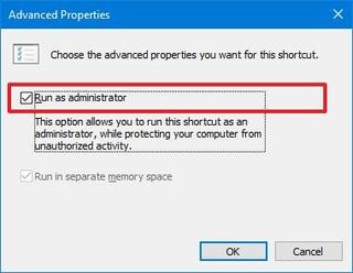 Shortcut open Command Prompt (admin)